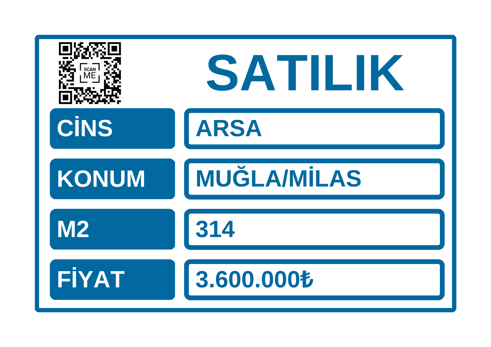 Muğla Milas’ta Satılık Deniz Manzaralı Arsa